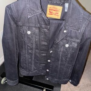 Levi's trucker Black Denim Jacket